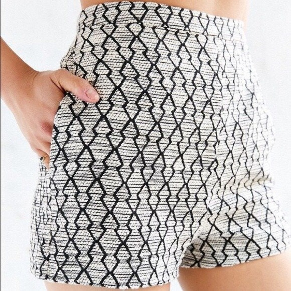 High rise shorts